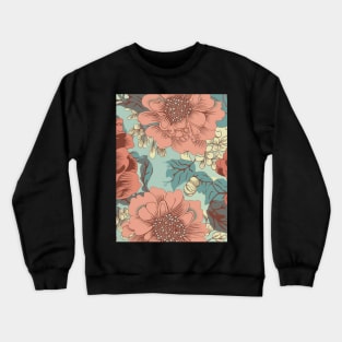 Colorful Flower Pattern V12 Crewneck Sweatshirt